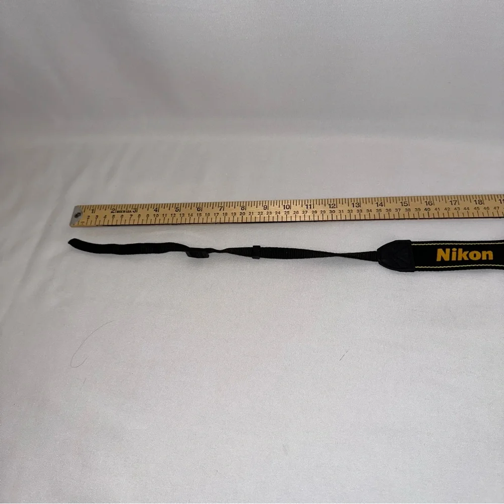 NIKON DSLR CAMERA BLACK Yellow NECK SHOULDER Photography Strap